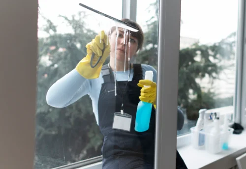 Nettoyage de vitres intérieures et extérieures à Brevans